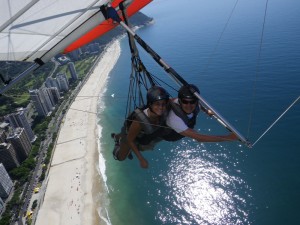 hangliding tandem flight