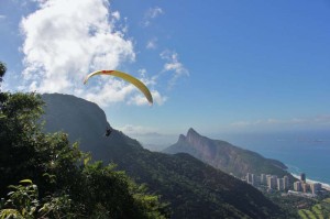 paragliding tandem flight